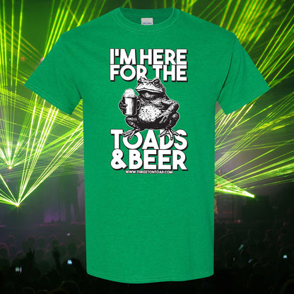 Limited Edition - Three Ton Toad, St. Patrick's Day Event Heavy Cotton T-Shirt