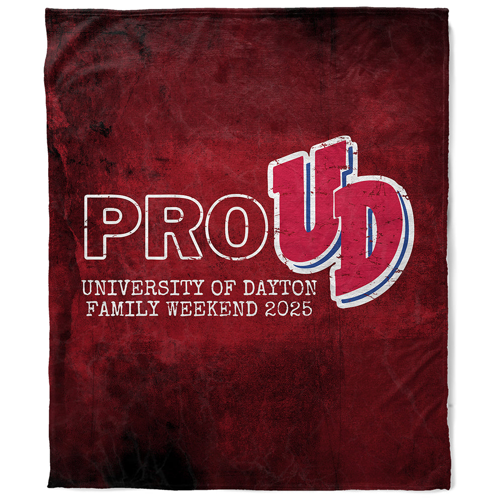 University of Dayton Family Weekend 50X60 Blanket