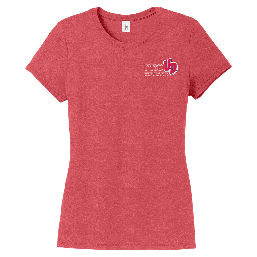 University of Dayton Family Weekend Womens T-Shirt