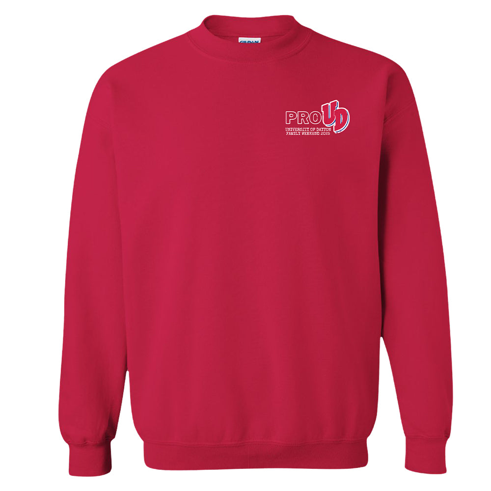 University of Dayton Family Weekend Crewneck Sweatshirt
